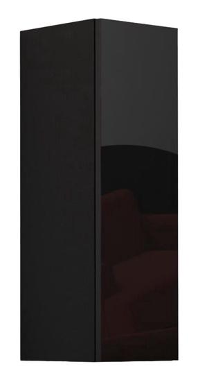 Sienas plaukts Cama Meble Vigo 90, melna krās., 90 cm x 32 cm x 35 cm