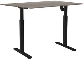 Kompiuterio stalas reguliuojamo aukščio Sun-Flex EasyDesk Adapt I, 140 cm x 80 cm, 70 - 118 cm, juoda sp./pilka sp.