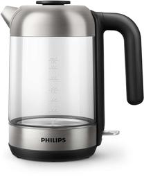 Elektrinis virdulys Philips HD9339/80, 1.7 l, skaidri sp./sidabro sp./juoda sp.