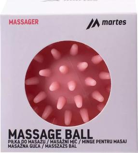 Masāžas bumbiņa Martes Massager, rozā krās., 7 cm