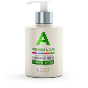Kreemjas seep LECO A Freshness & Care, 300 ml