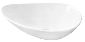 Vonios praustuvas Mexen Lorena, keramika, 53 cm x 41.5 cm x 13 cm, balta sp.
