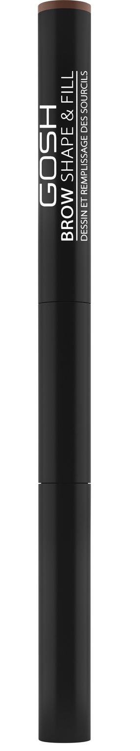 Карандаш для бровей Gosh Brow Shape & Fill 01 brown