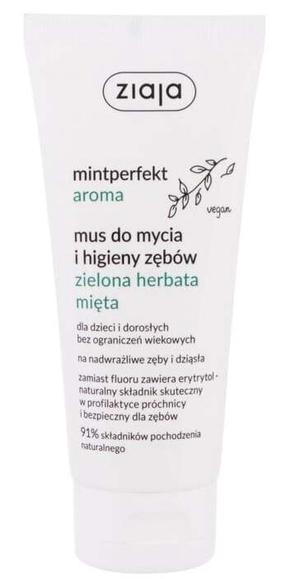 Dantų pasta Ziaja Mintperfect Green Tea & Mint, 100 ml