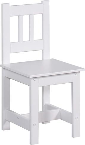 Vaikiška kėdė Pinio Junior, balta sp., 32 cm x 66 cm