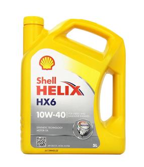 Määre Shell Helix HX6 10W - 40, poolsünteetiline, 5 l