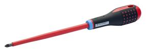 Atsuktuvas Bahco ERGO™ Vde Insulated Pozidriv Pz2, izoliuotas, 25 cm