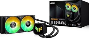 Ūdens dzesētājs procesoram Asus TUF Gaming LC III 240 ARGB, 277 mm x 120 mm