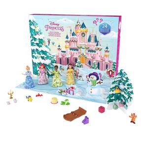 Adventes kalendārs Mattel Disney Princess HLX06, 24 gab., daudzkrāsaina