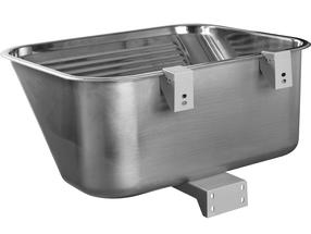 Virtuvinė plautuvė Kuchinox Eko SKE_090T, plienas, 53.5 cm x 43 cm x 22.5 cm, inox sp.