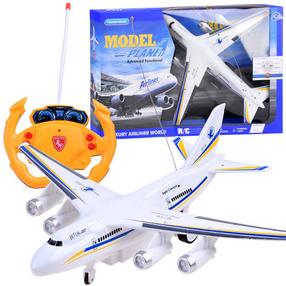 Rc lėktuvas Luxury Airliner World B718 RC0609, balta sp.