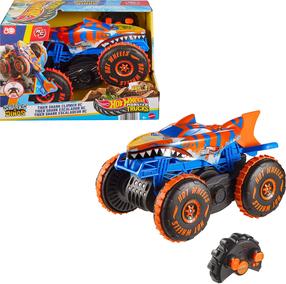 Rc automašīna Mattel Hot Wheels Tiger Shark JFR39, 1:15, zila krās./oranža krās.