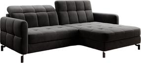 Kampinė sofa Lorelle Kronos 07, ruda sp., dešininė, 160 x 225 cm x 105 cm