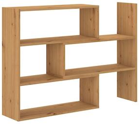Книжный шкаф ADRK Kari, дубовый цв., 83 см x 30 см x 125 см