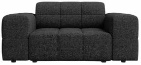 Krėslas Cosmopolitan Design Chicago Haga 19, juoda sp., 102 cm x 132 cm x 78 cm