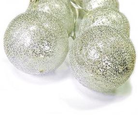Spuldzīšu virtenes SW61S, 2 m, sudraba krās., 10 LED