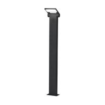 Pastatomas lauko šviestuvas Domoletti 11702-600, 9.5W, LED, IP44, pilka sp., 7.5 cm x 60 cm