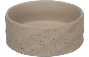 Dubenėlis gyvūnui Flamingo Hasel Round, 0.7 l, 15.5 cm x 15.5 cm x 6.5 cm, pilka sp.