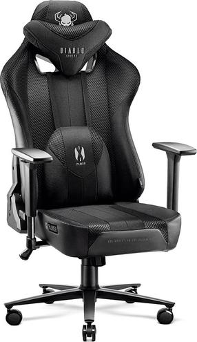 Mänguri tool Diablo Chairs X-PLAYER 2.0 King Size, 60 x 55 x 136 - 146 cm, must v.
