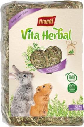 Maistas graužikams Vitapol Vita Herbal, triušiams/graužikams/žiurkėnams, 1.2 kg