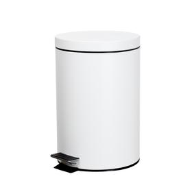 Šiukšliadėžė Okko T-Y0112M, balta sp., 12 l, 37.8 cm