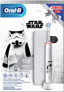 Elektrinis dantų šepetėlis Braun Junior Star Wars, balta sp.