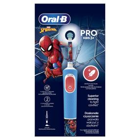 Elektriskā zobu birste Oral-B D103.413.2K Vitality PRO Kids, zila krās./sarkana krās.