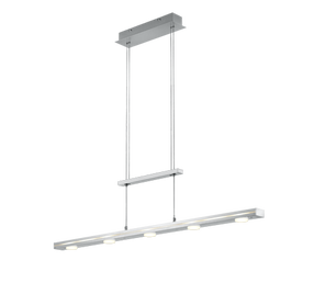 Šviestuvas kabinamas Trio Lacal 379190707, LED, 3000 - 5000 °K, 7 x 3.5 W, balta sp. / nikelio sp.