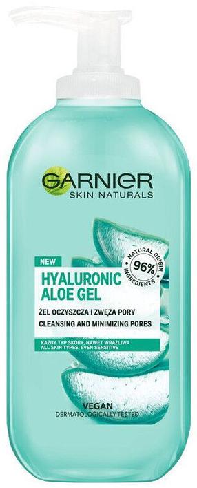 Veido prausimosi gelis Garnier Skin Naturals Hyaluronic Aloe, 200 ml