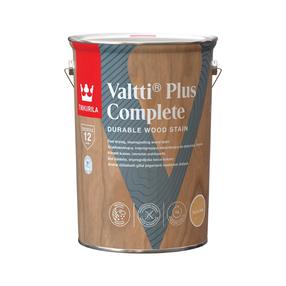 Medienos impregnantas Tikkurila Valtti Plus Complete, šviesiai ruda sp./italinė pušis sp., 5 l