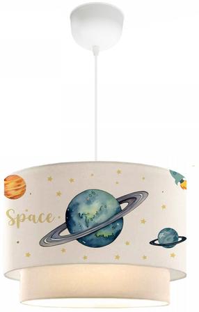Lampa griesti Opviq 241289, E27, 1 x 40 W, krāsaina / balta krās.