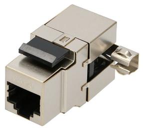 Adapteris Extralink CAT6 STP RJ45, sidabro sp.