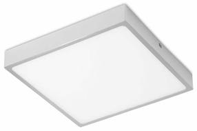 Šviestuvas lubų CristalRecord Kaju 02-606-16-181, LED, 4200 °K, 2 x 16 W, balta sp. / pilka sp., 14,5 x 14,5 cm
