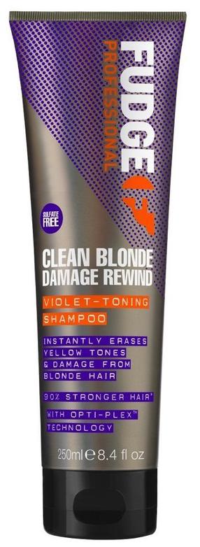 Šampoon Fudge Clean Blonde Damage Rewind, 250 ml