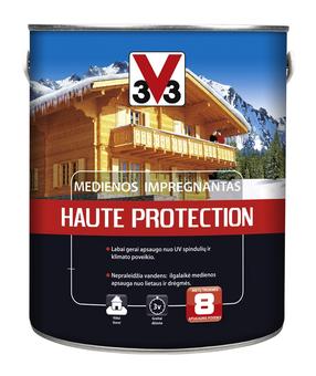 Puidu immutusvahend V33 Haute Protection, kollakas v./hele tamm v., 2.5 l