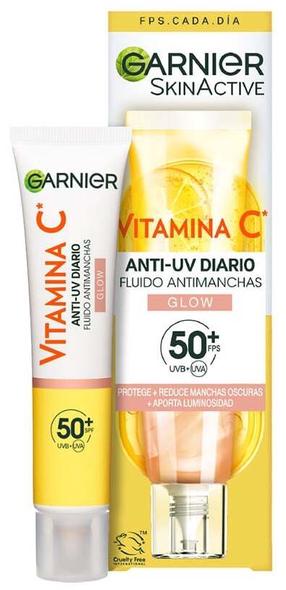 Näo vedelik Garnier Skin Active Vitamin C anti-spot Glow, 40.0 ml, SPF 50+