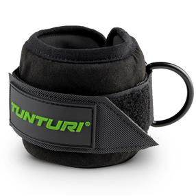 Potīšu siksnas Tunturi Ankle Strap 14TUSCL453, 25 cm, 0.072 kg, melna krās.
