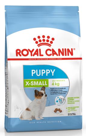 Sausas šunų maistas Royal Canin Puppy X-Small, vištiena, 0.5 kg