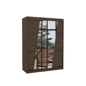 Spinta ADRK Bolton 150, ruda sp., 58 cm x 150 cm x 200 cm, su veidrodžiu