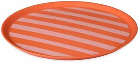 Väike taldrik Koziol Nora, 25.5 cm, plastik, oranž v.