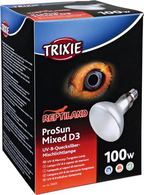 Лампочка для террариума Trixie ProSun Mixed D3, 100 Вт, 130 мм x 95 мм