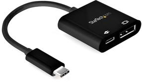 Провод StarTech USB-C to DisplayPort Adapter w/ PD CDP2DP14UCPB USB-C, Displayport