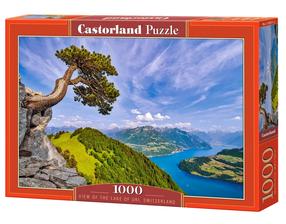 Dėlionė Castorland 1000 el. View Of The Lake Of Uri Switzerland C-105311, 47 cm x 68 cm, 1000 vnt., įvairių spalvų