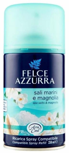 Mājas aromatizētājs Felce Azzurra Sea Salt & Magnolia Refill, 250 ml