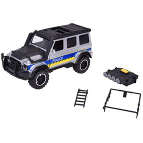 Žaislinė policijos mašina Toystar SUV ZA5410, 1:14, juoda sp.
