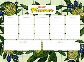 Deimantinė mozaika Ideyka Lemons, žalia sp., EN