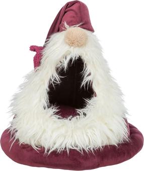 Кошкин дом Trixie Xmas Gnome, бордо цв., 45 см x 45 см