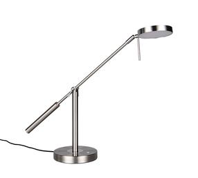 Galda stāvlampas Trio Monza 523310907, LED, 12W, niķeļa krās./niķeļa krās.