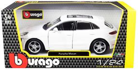  Mänguauto Bburago Porsche Macan 21077, valge v./must v.