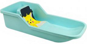 Пластиковые салазки Hamax Baby Bob, синий цв., 81 см